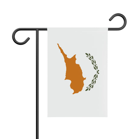 Cyprus Garden Flag 100% Polyester Double-Sided Print - Pixelforma