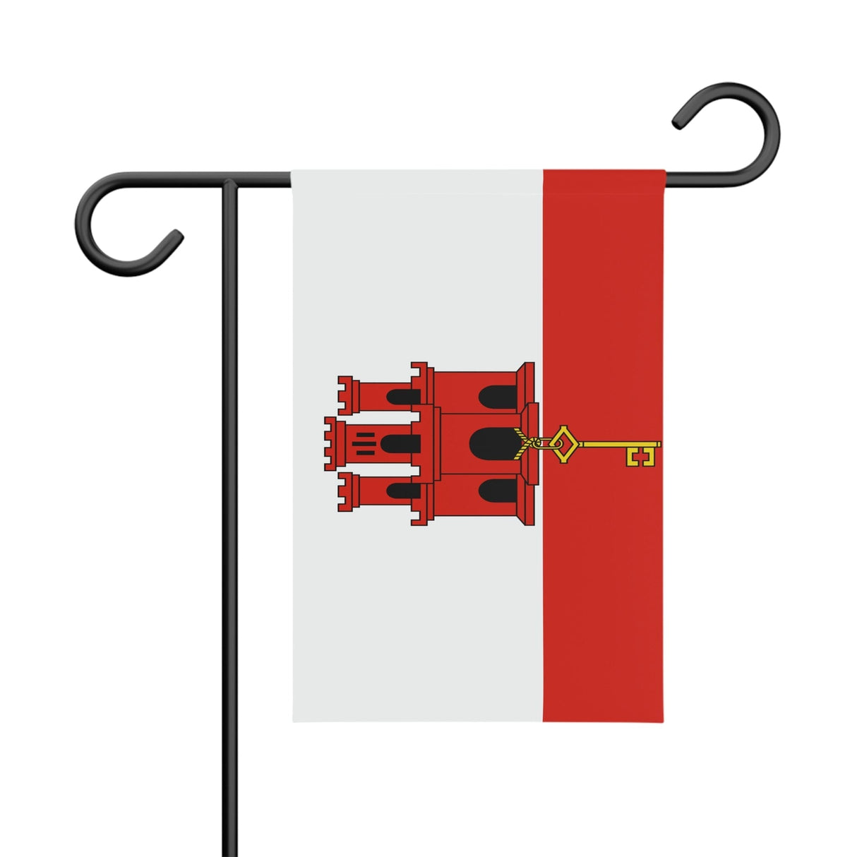 Garden of Gibraltar Flag 100% Polyester Double-Sided Print - Pixelforma