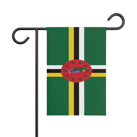 Dominica Garden Flag 100% Polyester Double-Sided Print - Pixelforma