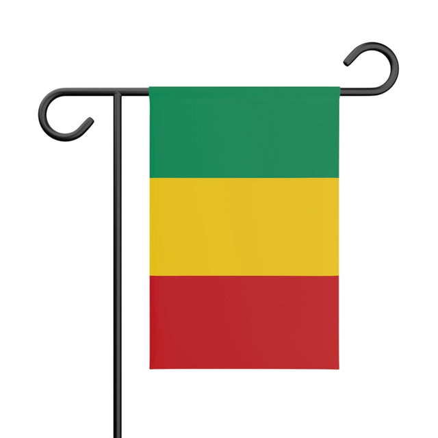 Guinea Garden Flag 100% Polyester Double-Sided Print - Pixelforma