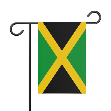 Jamaican Garden Flag 100% Polyester Double-Sided Print - Pixelforma