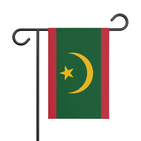 Mauritania Garden Flag 100% Polyester Double-Sided Print - Pixelforma