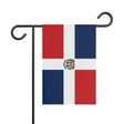 Dominican Republic Garden Flag 100% Polyester Double-Sided Print - Pixelforma