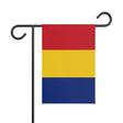 Romania Garden Flag 100% Polyester Double-Sided Print - Pixelforma
