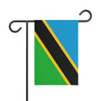 Tanzania Garden Flag 100% Polyester Double-Sided Print - Pixelforma