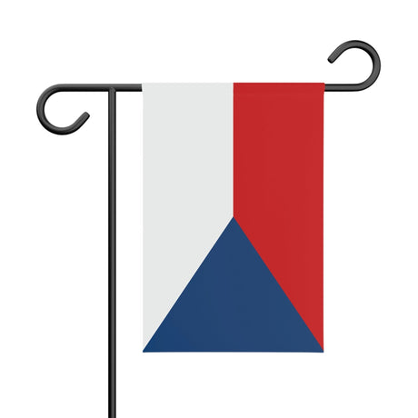 Garden Flag of Czechia 100% Polyester Double-Sided Printing - Pixelforma