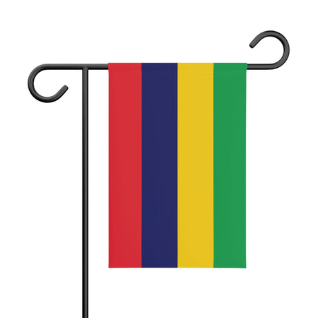 Mauritius Garden Flag 100% Polyester Double-Sided Print - Pixelforma