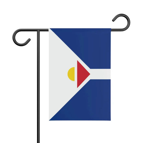Drapeau jardin de saint-martin en ployester - pixelforma
