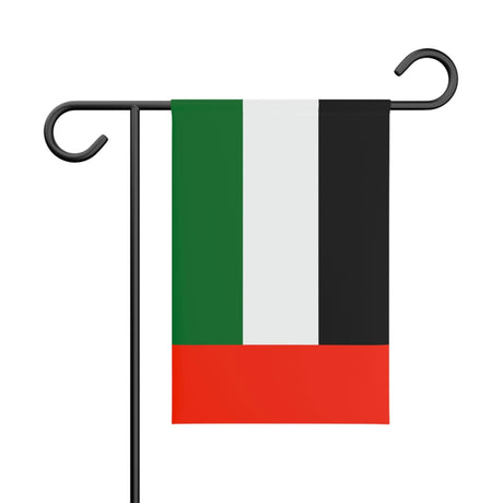 United Arab Emirates Garden Flag 100% Polyester Double-Sided Print - Pixelforma