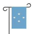 Flag Garden of the Federated States of Micronesia 100% Polyester Double-Sided Print - Pixelforma
