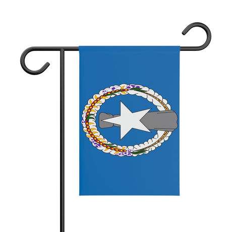 Northern Mariana Islands Garden Flag 100% Polyester Double-Sided Print - Pixelforma
