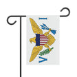 U.S. Virgin Islands Garden Flag 100% Polyester Double-Sided Print - Pixelforma