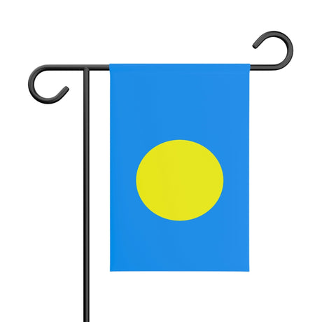 Palau Garden Flag 100% Polyester Double-Sided Print - Pixelforma