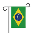 Brazil Garden Flag 100% Polyester Double-Sided Print - Pixelforma
