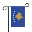 Kosovo Garden Flag 100% Polyester Double-Sided Print - Pixelforma