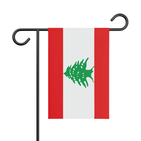 Lebanon Garden Flag 100% Polyester Double-Sided Print - Pixelforma