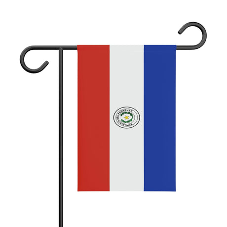 Paraguayan Garden Flag 100% Polyester Double-Sided Print - Pixelforma