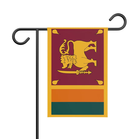 Sri Lanka Garden Flag 100% Polyester Double-Sided Print - Pixelforma