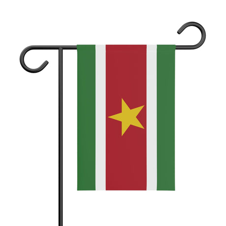 Surinamese Garden Flag 100% Polyester Double-Sided Print - Pixelforma