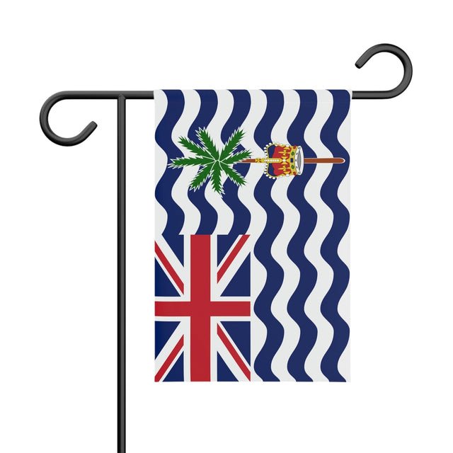 British Indian Ocean Territory Garden Flag 100% Polyester Double-Sided Print - Pixelforma