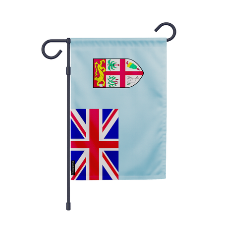 Drapeau jardin fidji en ployester - pixelforma