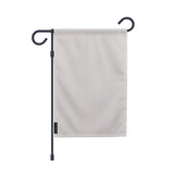 Drapeau jardin france horizontal gris en polyester résistant