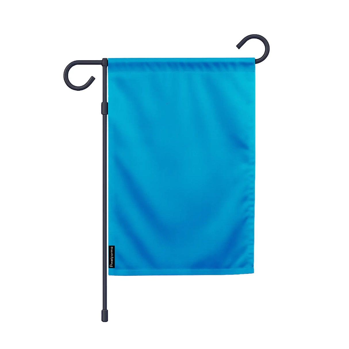 Drapeau jardin france horizontal polyester bleu foncé durable