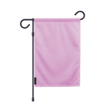 Drapeau jardin france horizontal rose en polyester résistant