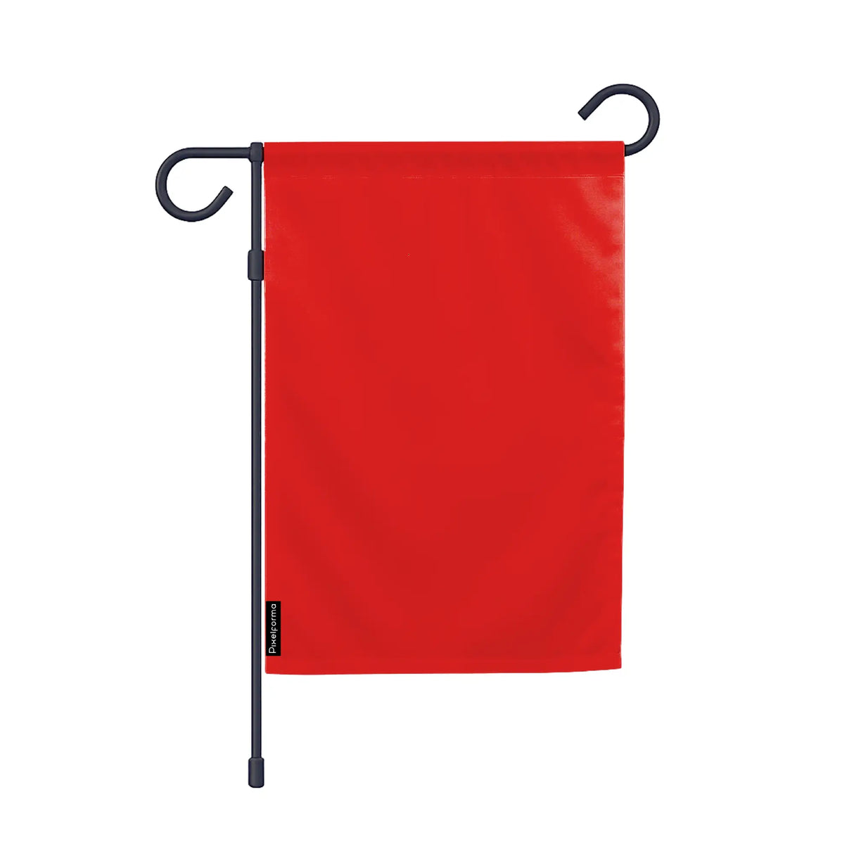 Drapeau jardin france horizontal rouge en polyester résistant