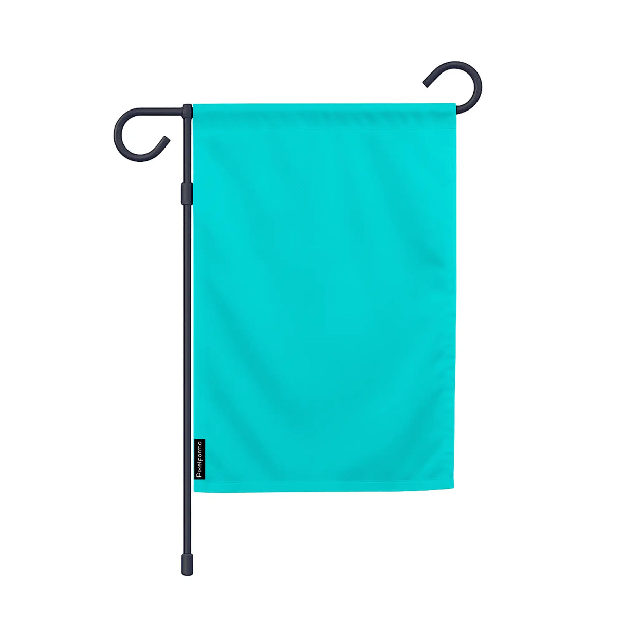 Drapeau jardin france polyester bleu turquoise durable