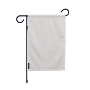 Drapeau jardin france polyester gris clair forme horizontale