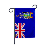 Drapeau jardin géorgie du sud-et-les îles sandwich du sud en ployester - pixelforma
