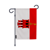 Drapeau jardin gibraltar en ployester - pixelforma