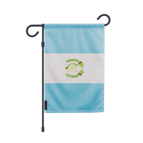 Drapeau jardin guatemala en ployester - pixelforma