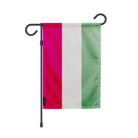 Drapeau jardin hongrie en ployester - pixelforma