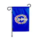 Drapeau jardin îles mariannes du nord en ployester - pixelforma
