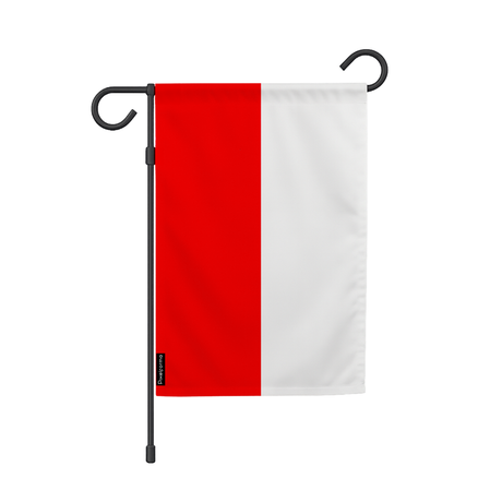 Drapeau jardin indonésie en ployester - pixelforma