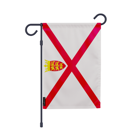 Drapeau jardin jersey en ployester - pixelforma
