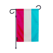 Drapeau jardin luxembourg polyester résistant format vertical