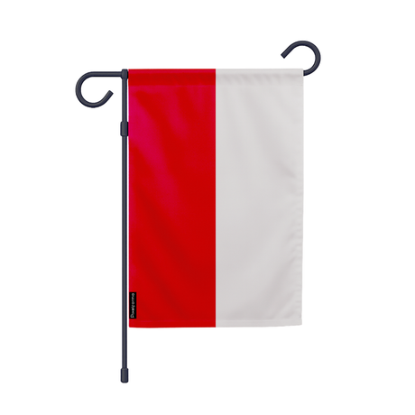 Drapeau jardin monaco en ployester - pixelforma