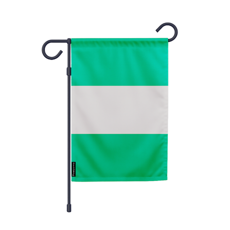 Drapeau jardin nigeria en ployester - pixelforma