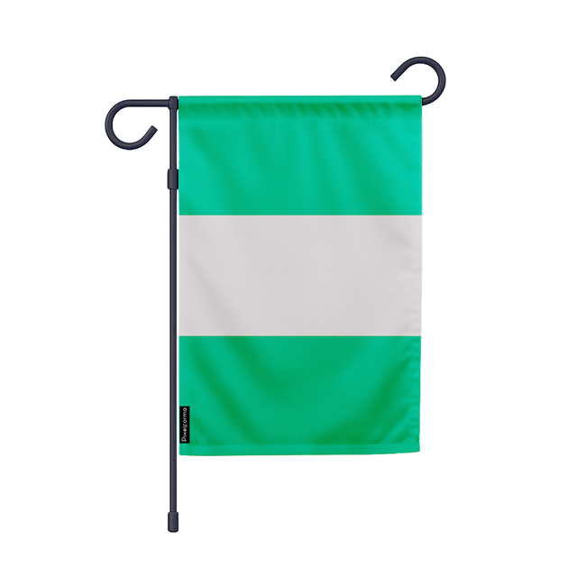Drapeau jardin nigeria en ployester - pixelforma
