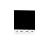 Drapeau jardin noir polyester résistant format horizontal