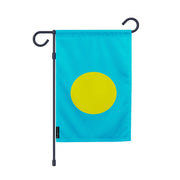 Drapeau jardin palaos en polyester résistant intempéries