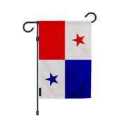 Drapeau jardin panama polyester résistant format vertical
