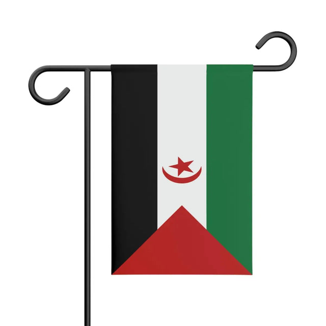 Drapeau Jardin République arabe sahraouie en Ployester - Pixelforma 