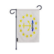 Drapeau jardin rhode island polyester vertical résistant