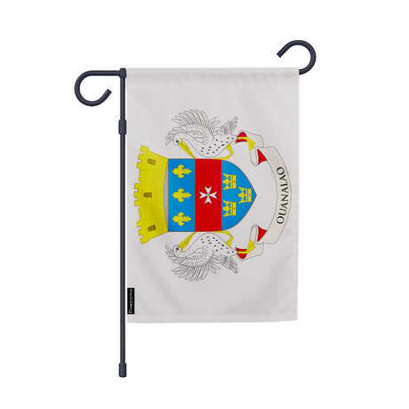 Drapeau jardin saint-barthélemy en ployester - pixelforma