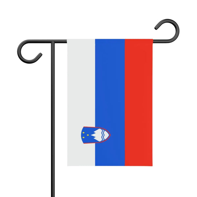 Drapeau Jardin Slovénie en Ployester - Pixelforma 