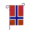 Drapeau jardin svalbard jan mayen polyester résistant